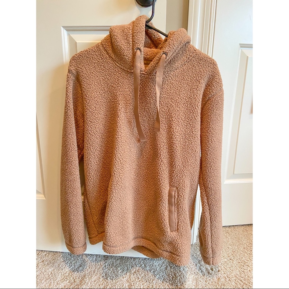 Abercrombie hooded Sherpa.